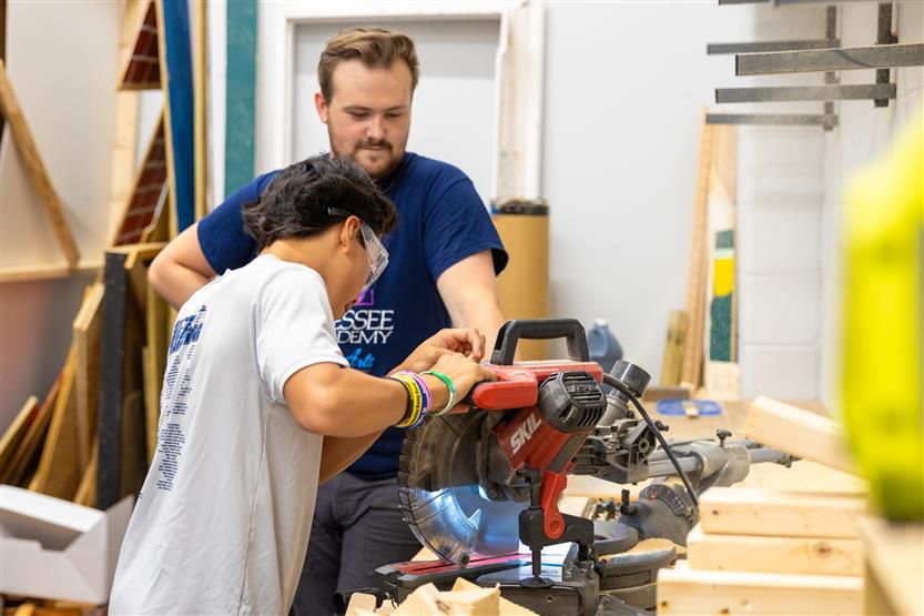 Students participate in fine arts classes